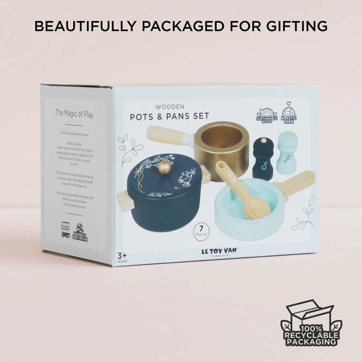 Le Toy Van Pots &amp; Pans Kitchen Accessories