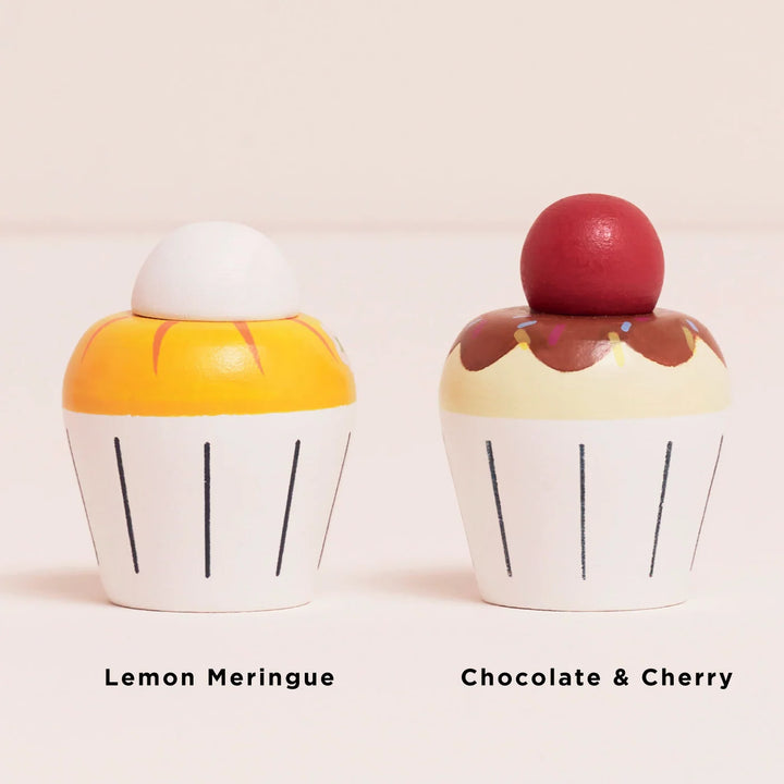Le Toy Van Wooden Cupcake Set