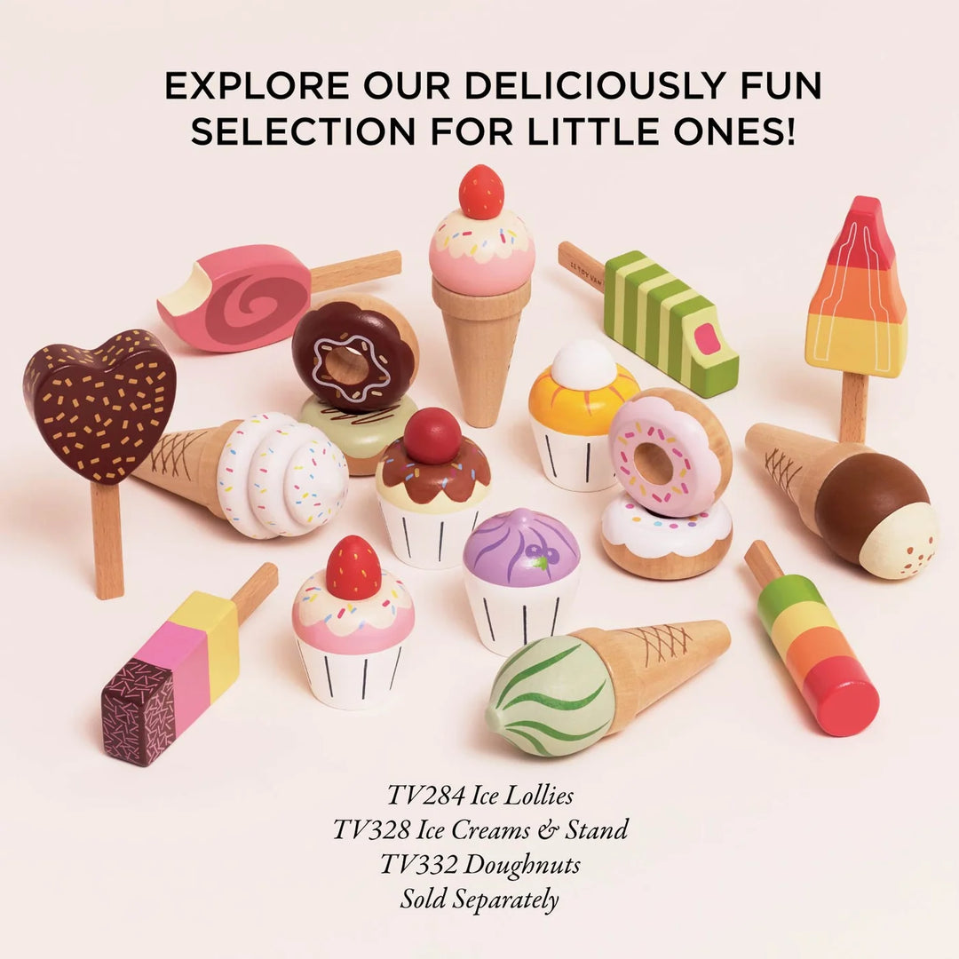Le Toy Van Wooden Cupcake Set