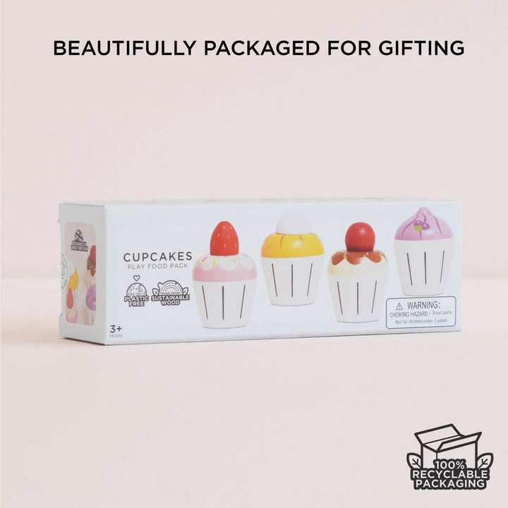 Le Toy Van Wooden Cupcake Set