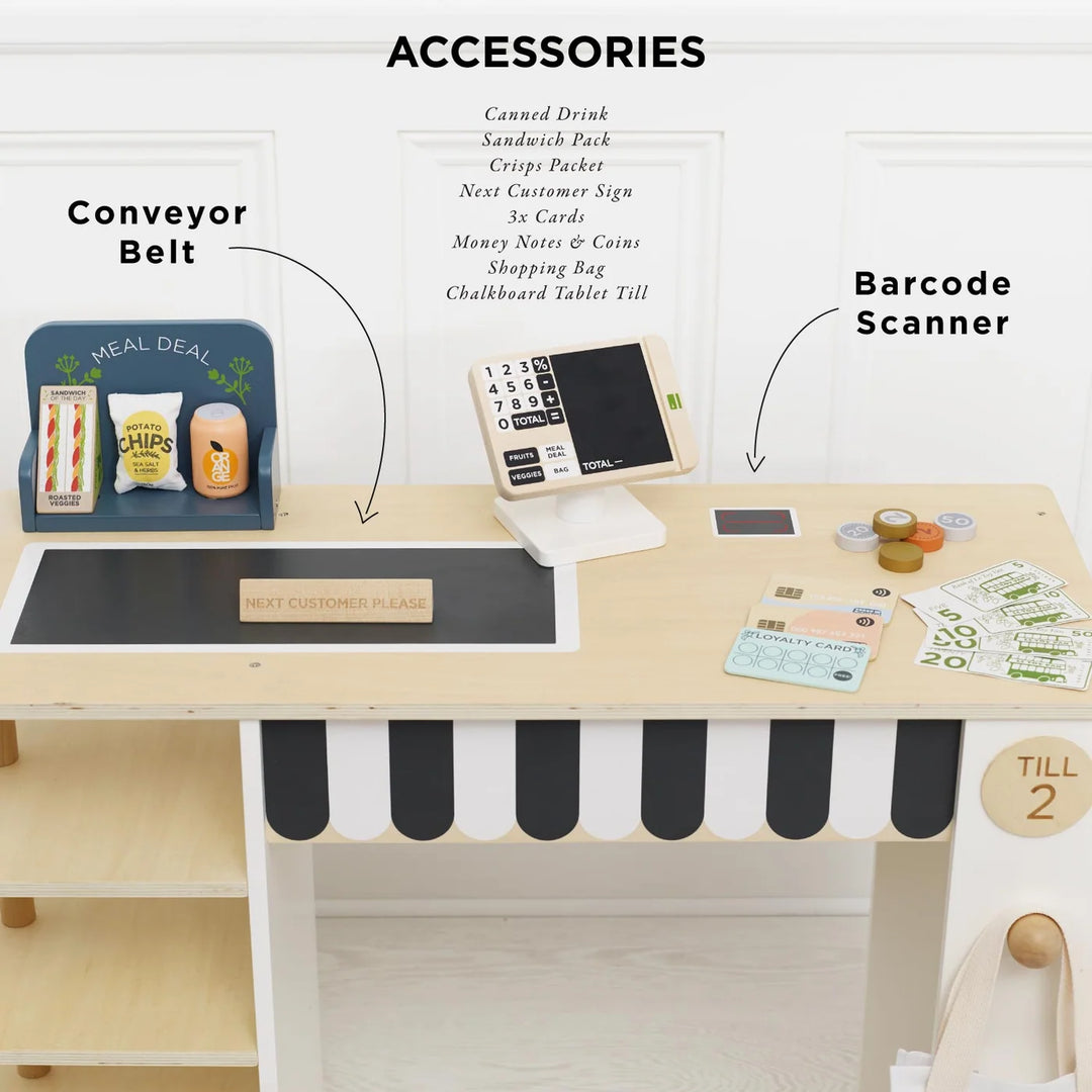 Le Toy Van Supermarket Till Checkout