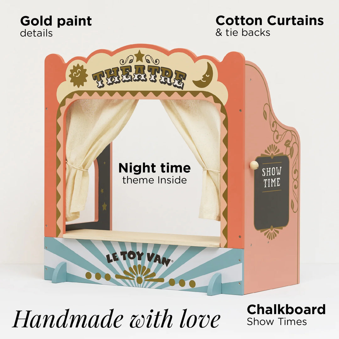 Le Toy Van - Tabletop Puppet Wooden Theatre