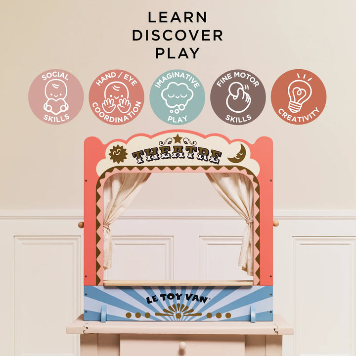 Le Toy Van - Tabletop Puppet Wooden Theatre