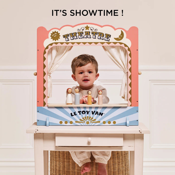 Le Toy Van - Tabletop Puppet Wooden Theatre