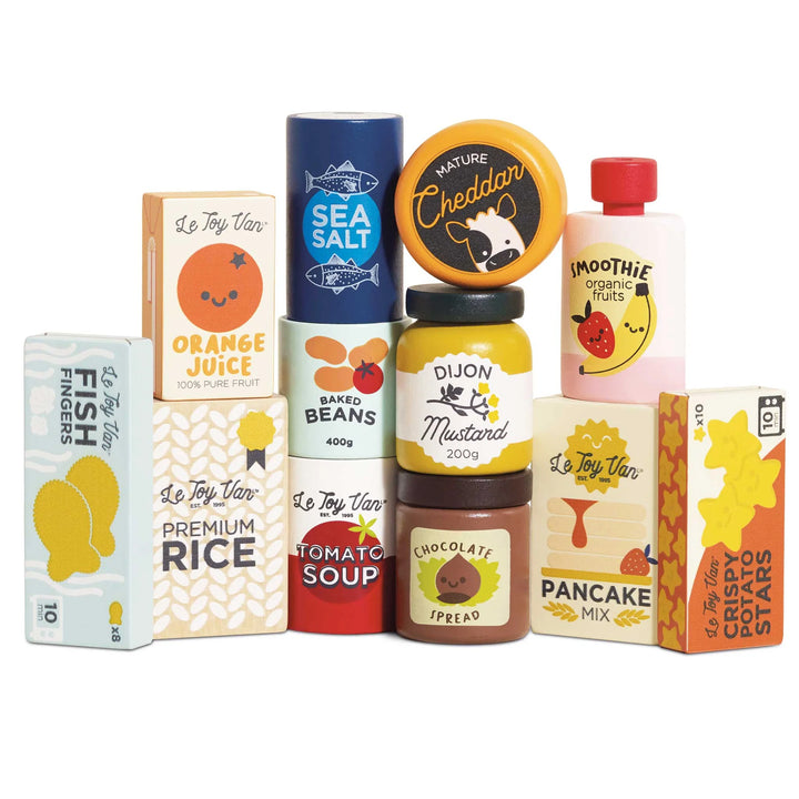 Le Toy Van Supermarket Grocery Weekly Shop Set