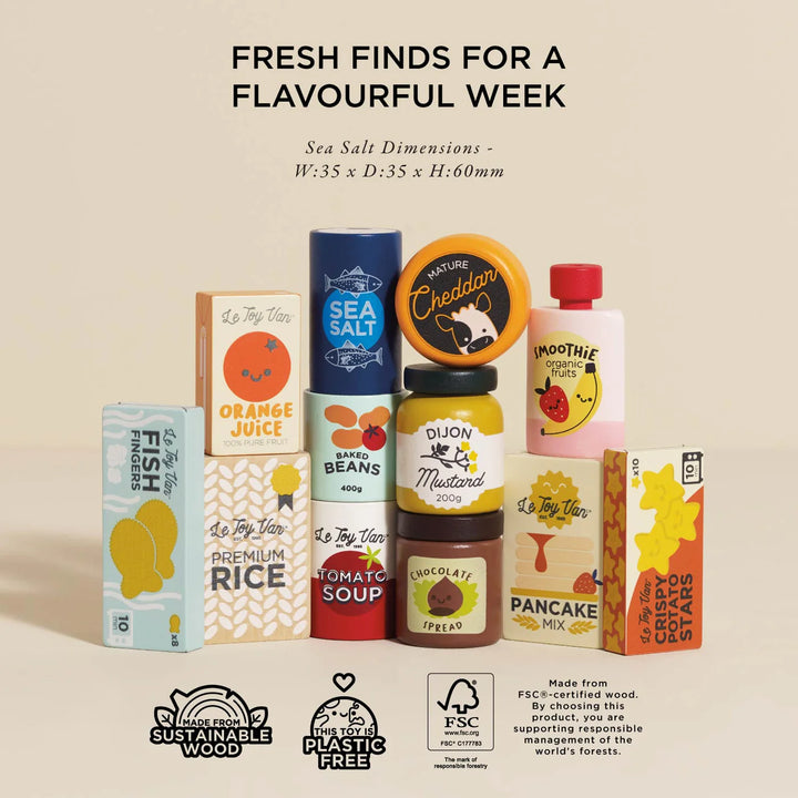 Le Toy Van Supermarket Grocery Weekly Shop Set