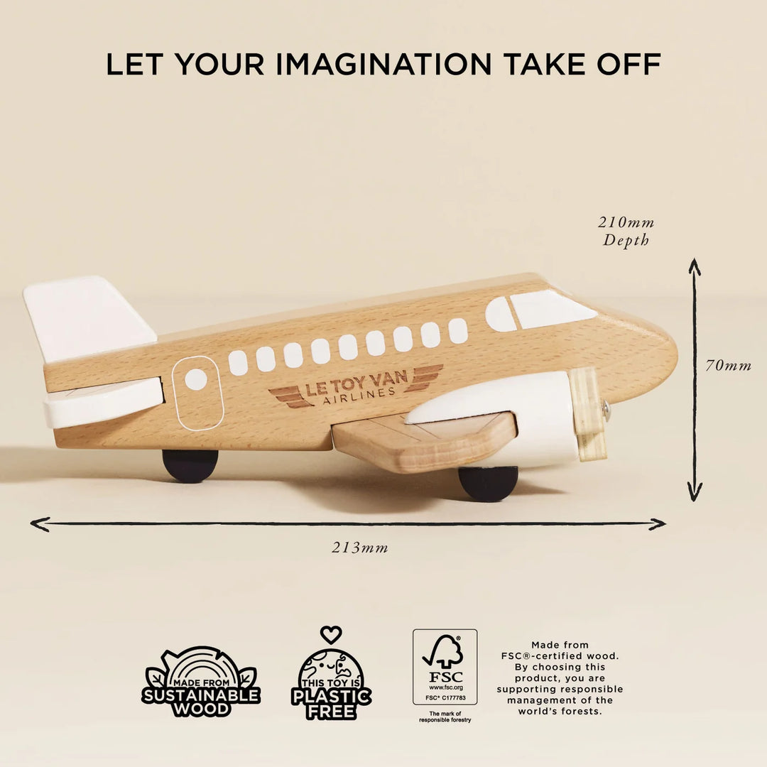 Le Toy Van - Wooden Toy Plane