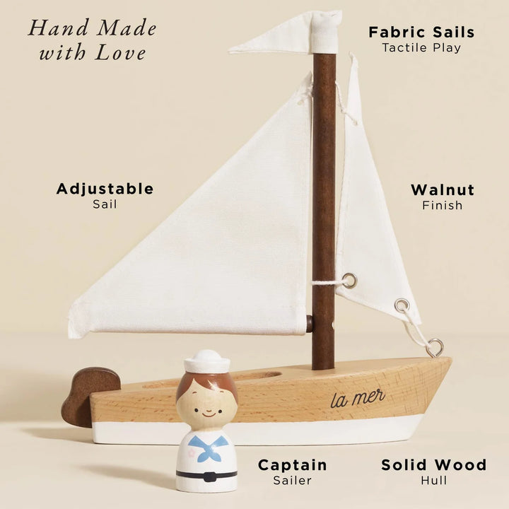 Le Toy Van - Wooden Sailing Boat