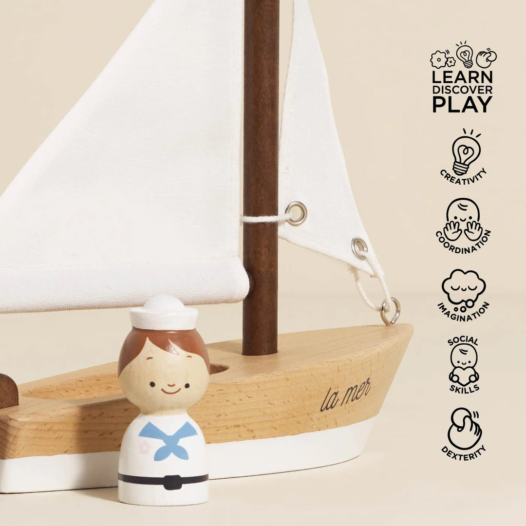Le Toy Van - Wooden Sailing Boat