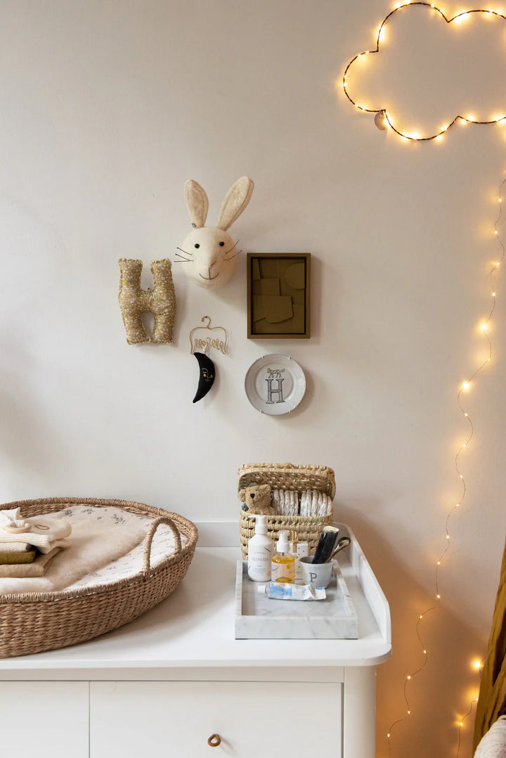 Fiona Walker England Mini Rabbit Head - White