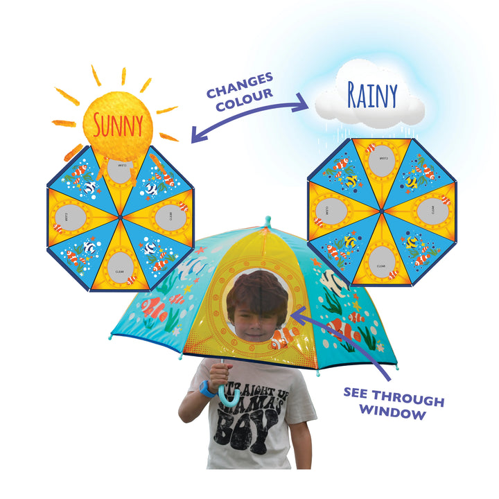 Colour Changing Umbrella - Submarine