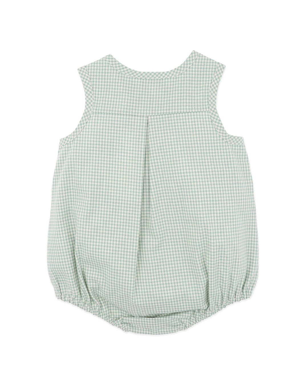 Bébé by Minihaha Scout Check Bodysuit - Sage Check