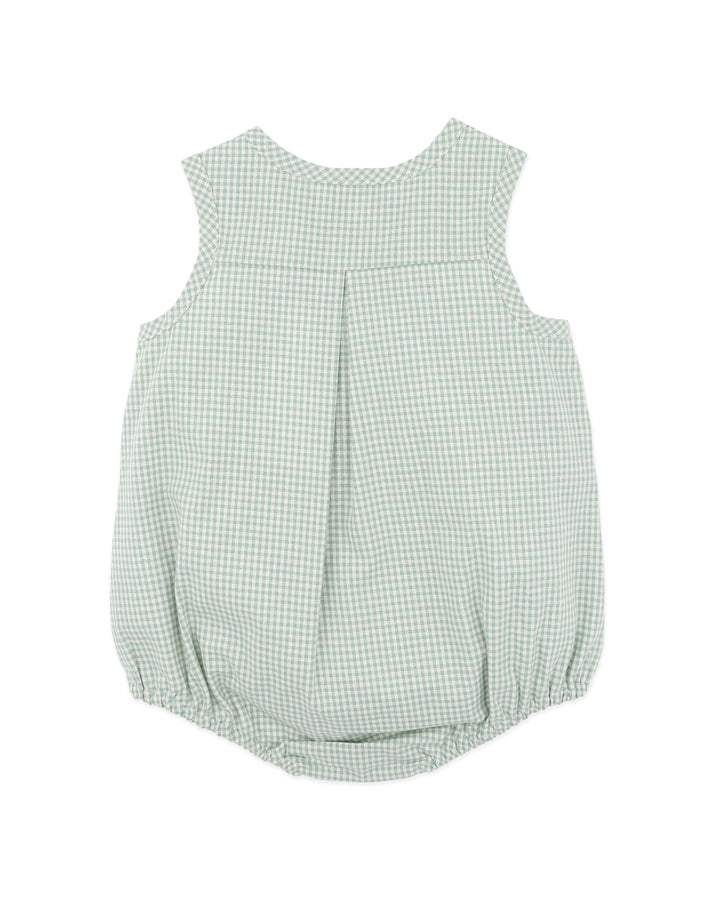 Bébé by Minihaha Scout Check Bodysuit - Sage Check