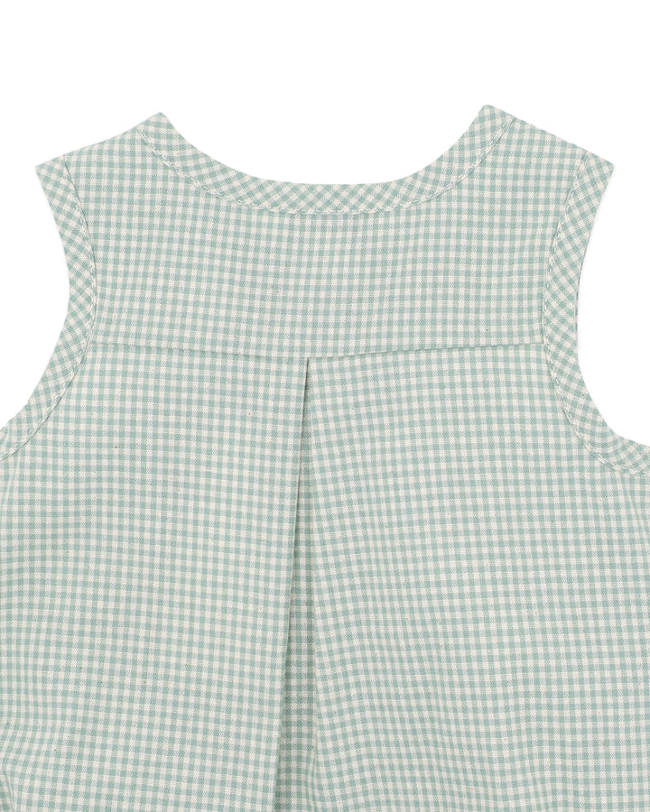 Bébé by Minihaha Scout Check Bodysuit - Sage Check