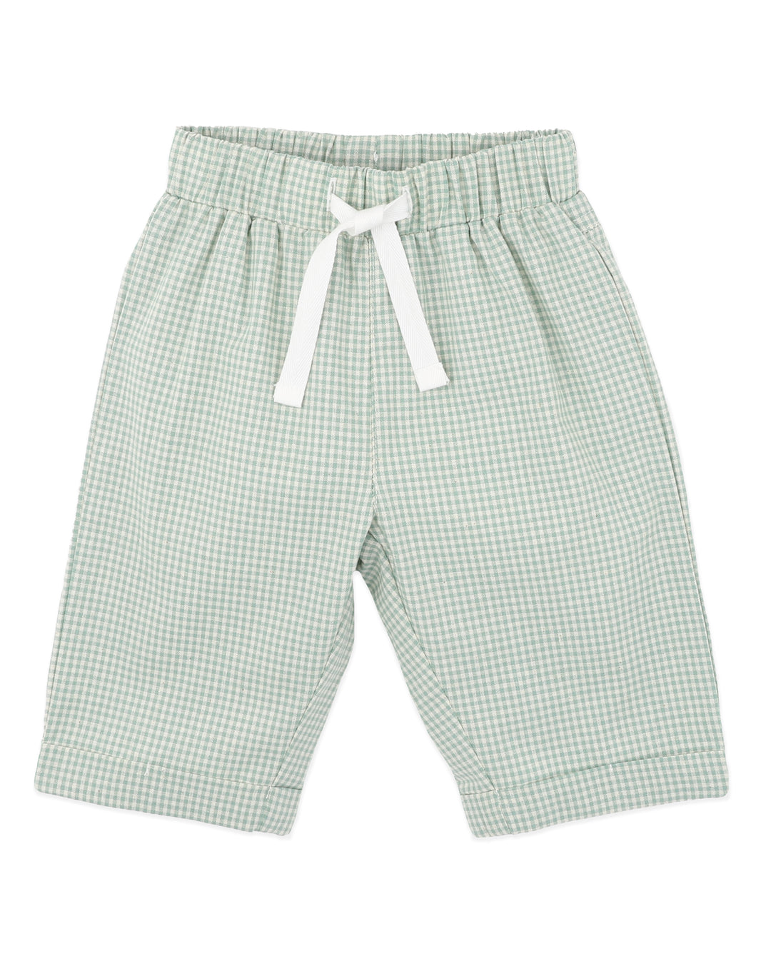 Bébé by Minihaha Scout Check Pants - Sage Check