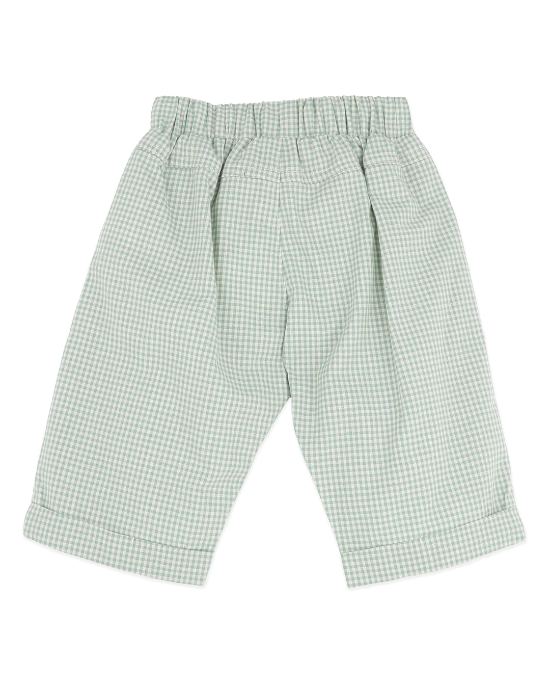 Bébé by Minihaha Scout Check Pants - Sage Check
