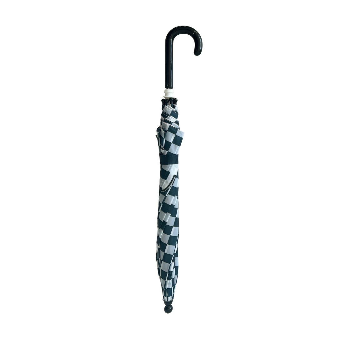 Miffy Umbrella Small - Midnight Navy Checkerboard