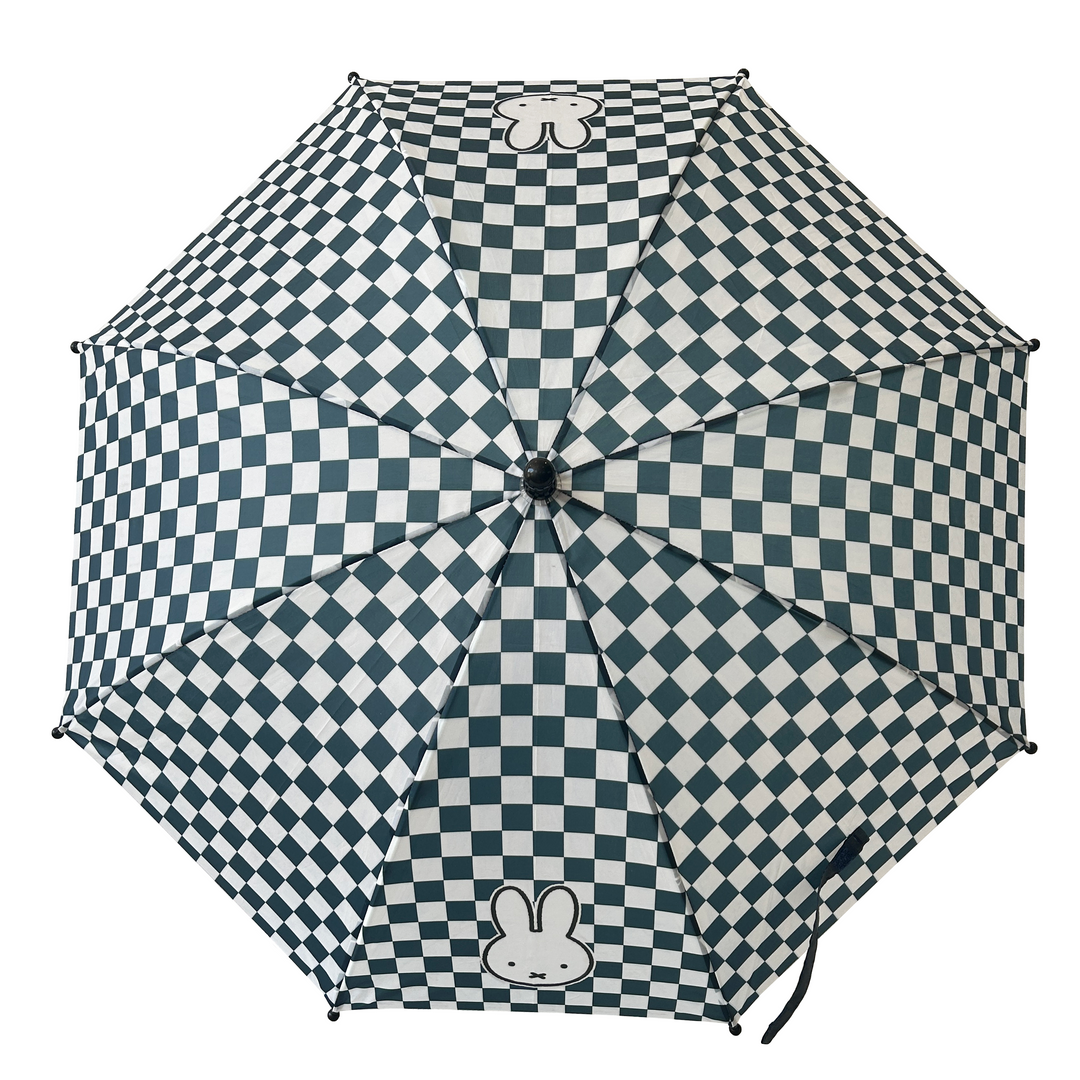 Miffy Umbrella Small - Midnight Navy Checkerboard