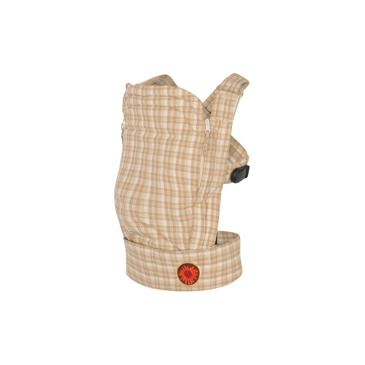 Moova Balance Baby Carrier - Mocha Check