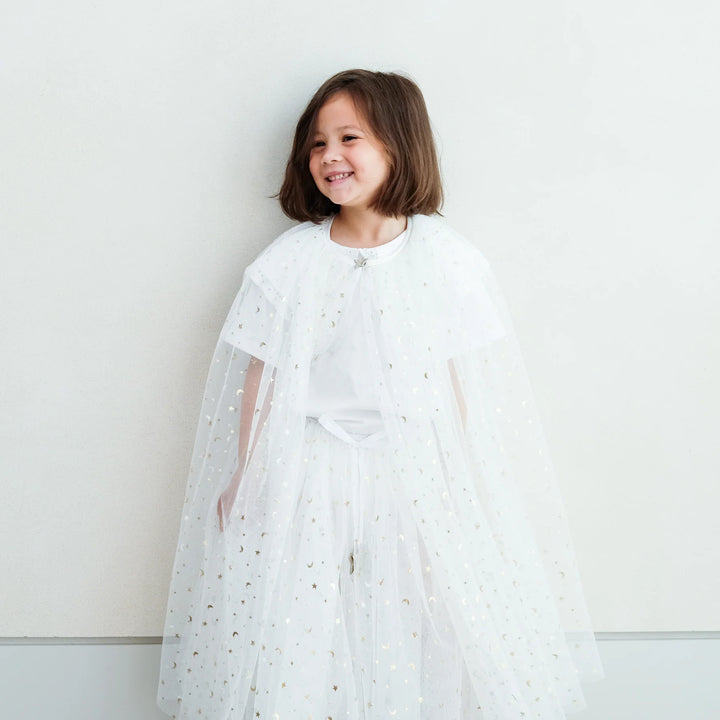 Mimi & Lula Angel Cape - White