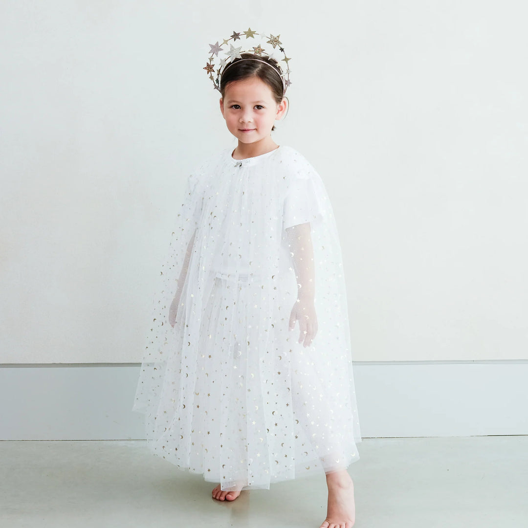 Mimi & Lula Angel Cape - White