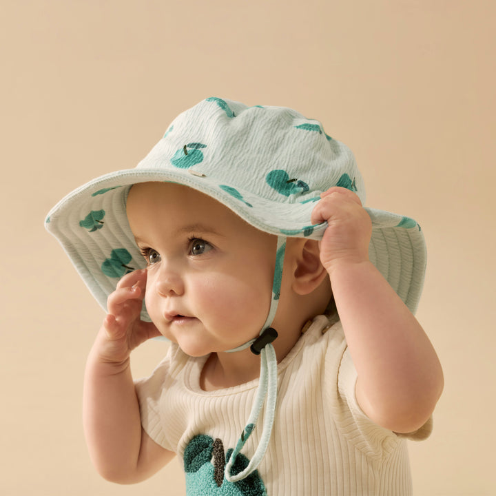 Wilson & Frenchy Organic Sun Hat - Strawberry Kisses