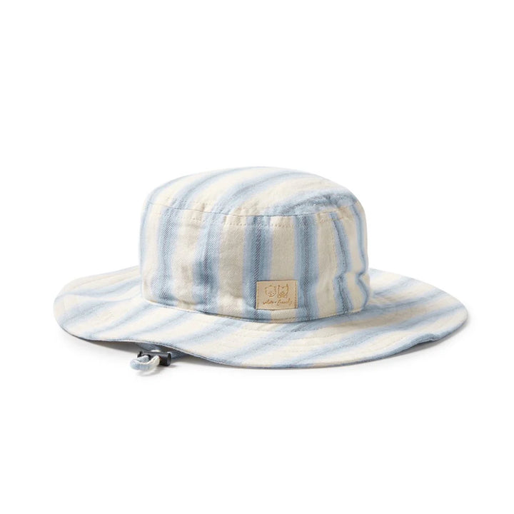 Wilson & Frenchy Organic Sun Hat - Deep Blue Stripe