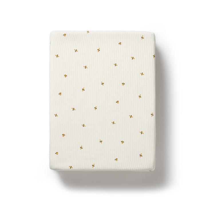Wilson & Frenchy Organic Bassinet Sheet - Bee Mine