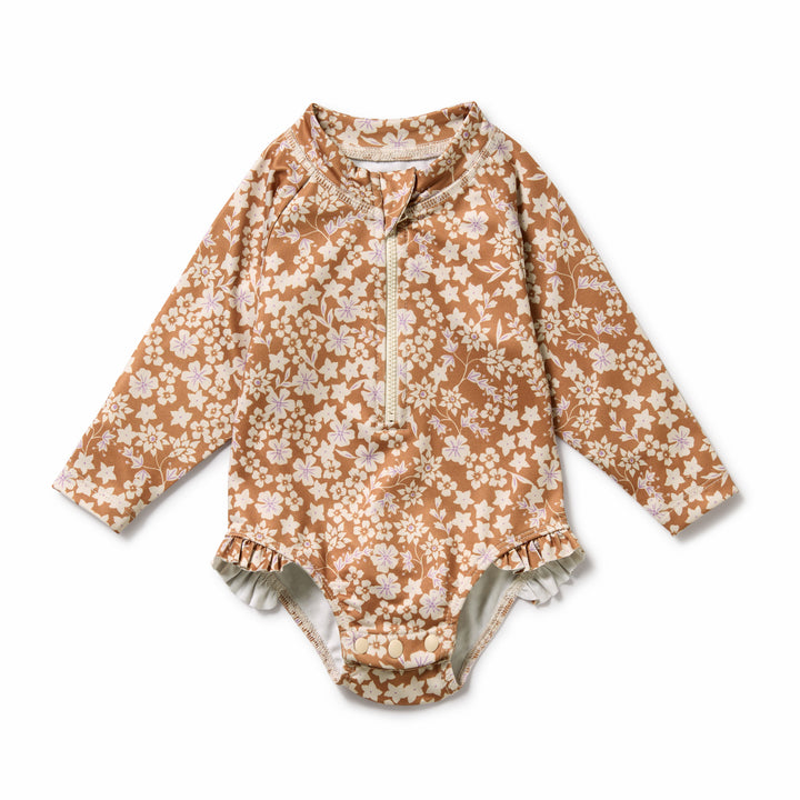 Wilson & Frenchy Long Sleeved Swimsuit - Hazel Floral