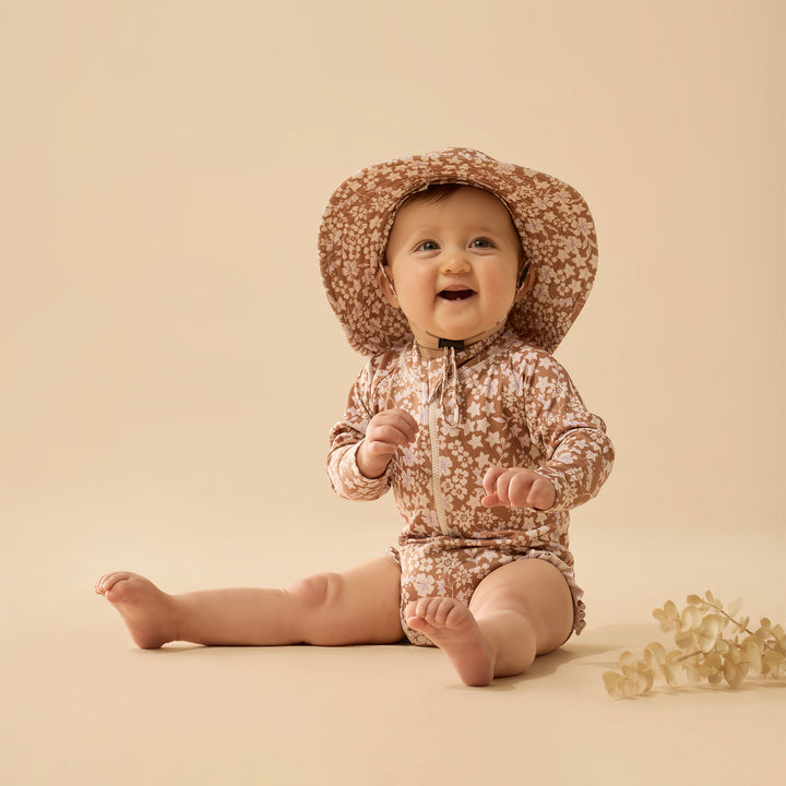 Wilson & Frenchy Long Sleeved Swimsuit - Hazel Floral