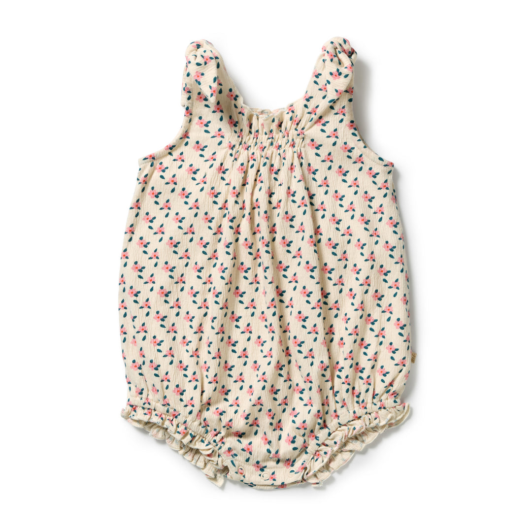 Wilson &amp; Frenchy Crinkle Tie Playsuit - Little Blossom