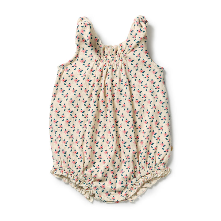 Wilson &amp; Frenchy Crinkle Tie Playsuit - Little Blossom