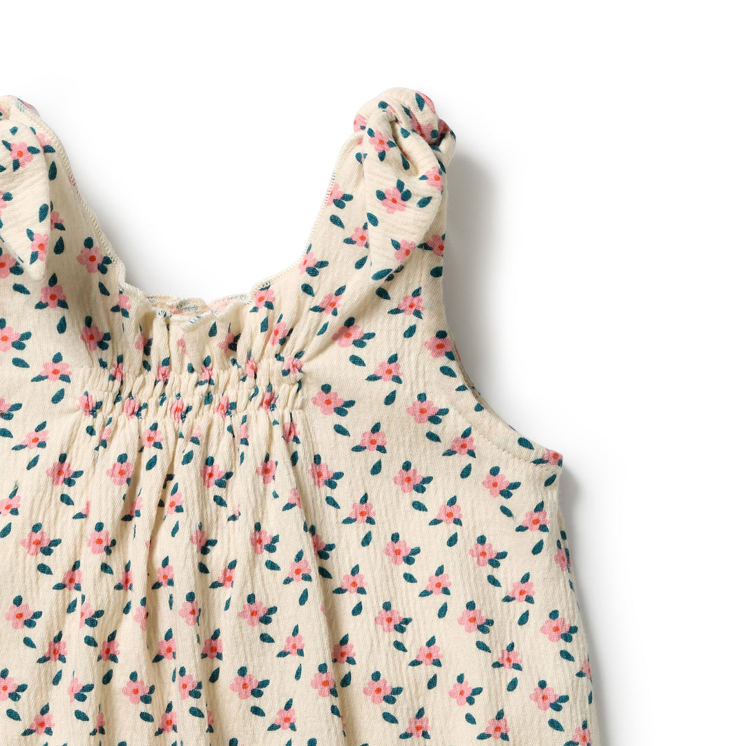 Wilson &amp; Frenchy Crinkle Tie Playsuit - Little Blossom