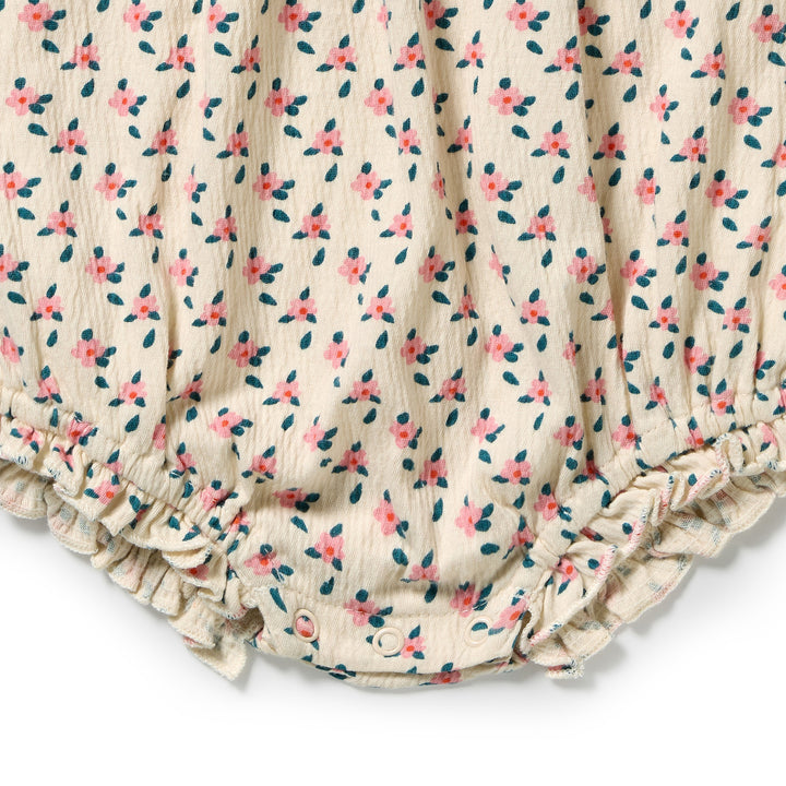 Wilson &amp; Frenchy Crinkle Tie Playsuit - Little Blossom