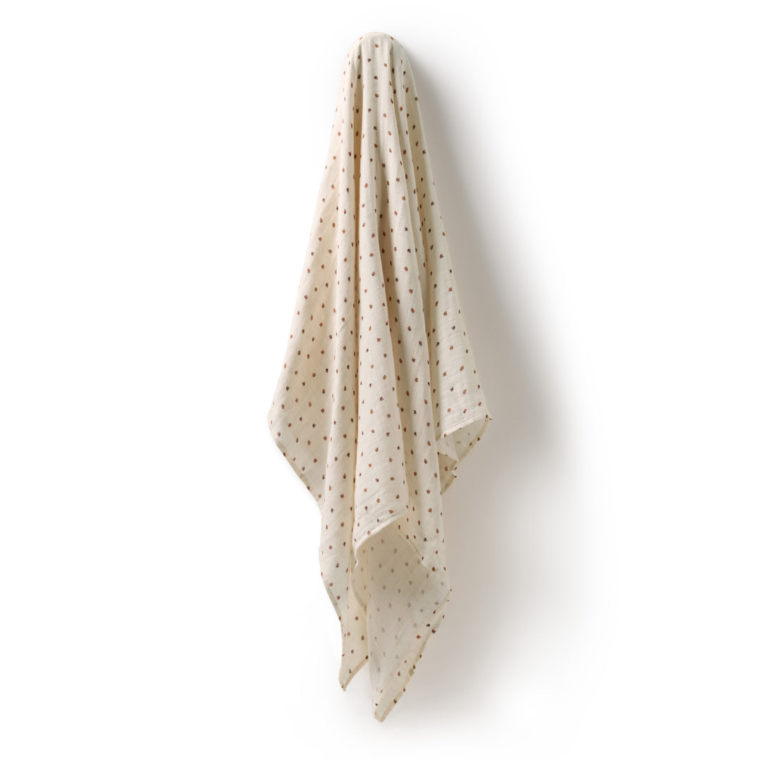 Wilson &amp; Frenchy Muslin Swaddle - Little Lady Bugs