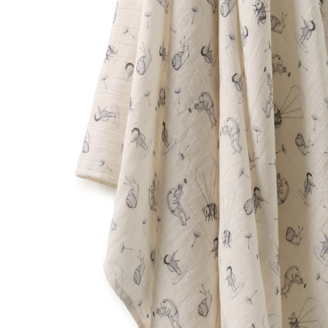 Wilson &amp; Frenchy Muslin Swaddle - Whispering Willows