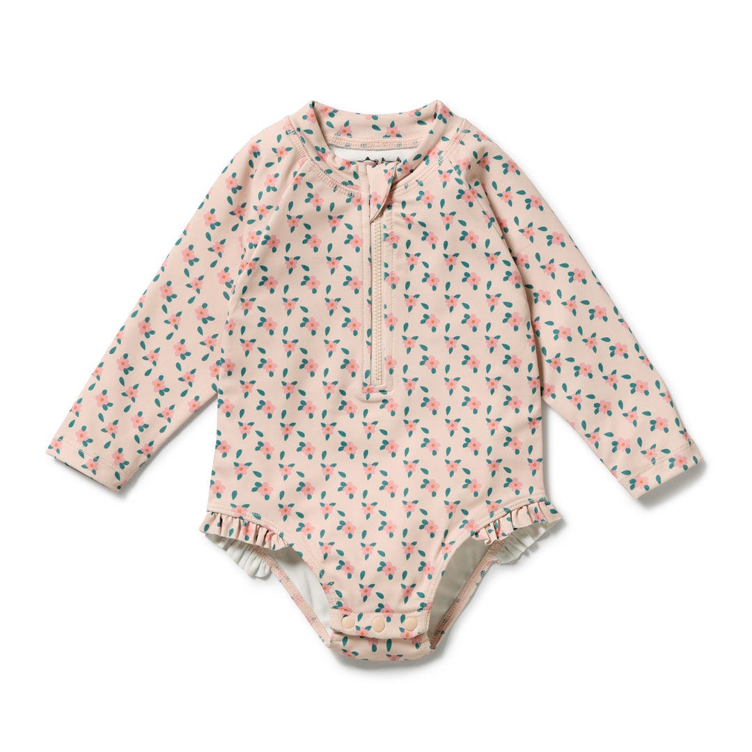 Wilson &amp; Frenchy Long Sleeved Swimsuit - Little Blossom