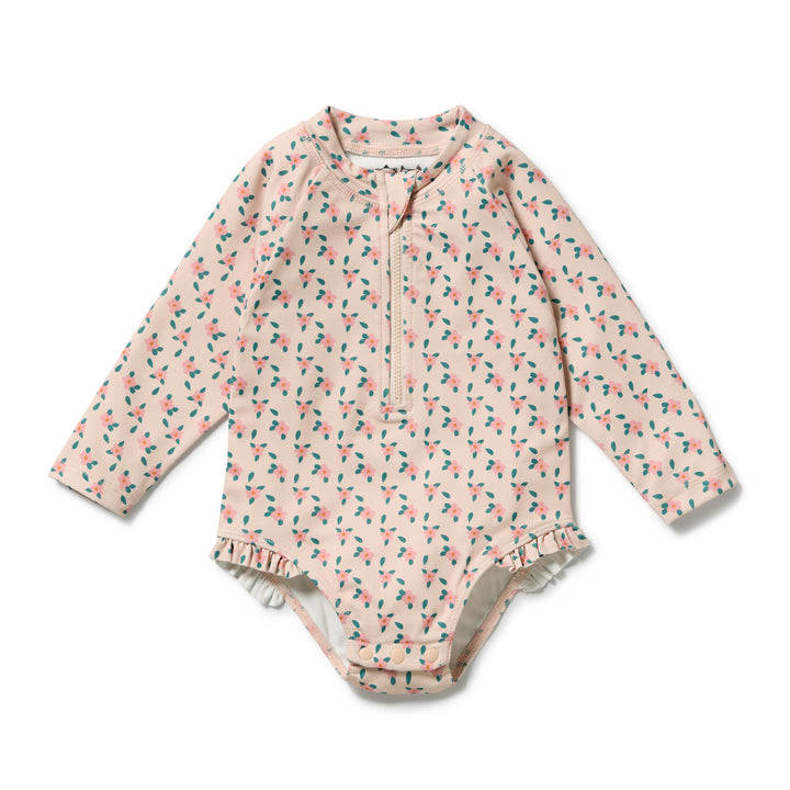 Wilson &amp; Frenchy Long Sleeved Swimsuit - Little Blossom