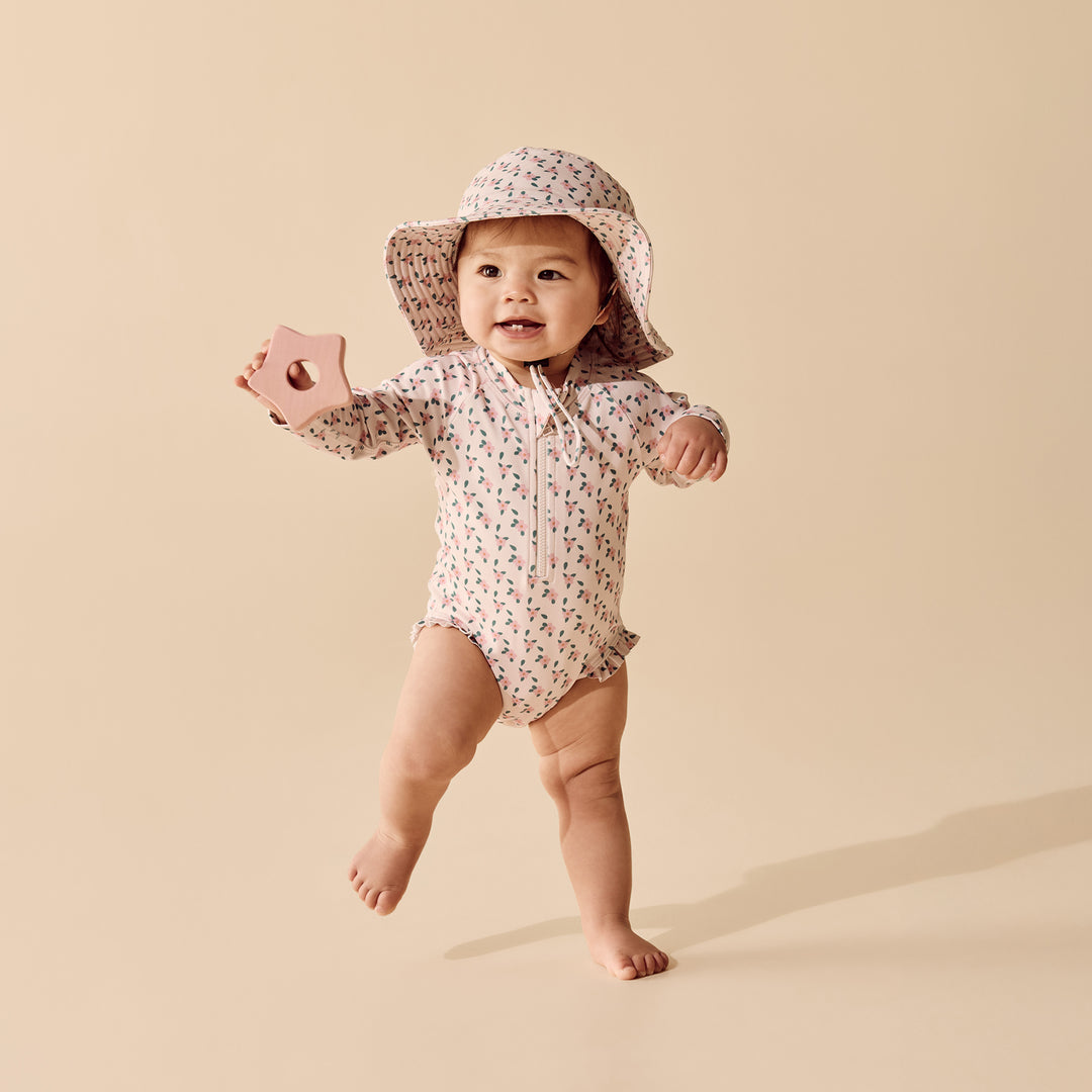 Wilson &amp; Frenchy Long Sleeved Swimsuit - Little Blossom