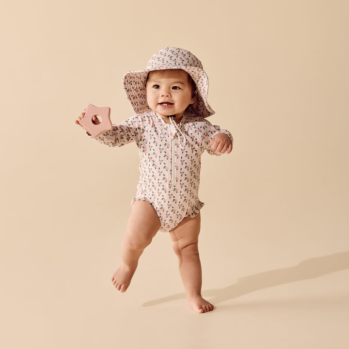 Wilson &amp; Frenchy Long Sleeved Swimsuit - Little Blossom