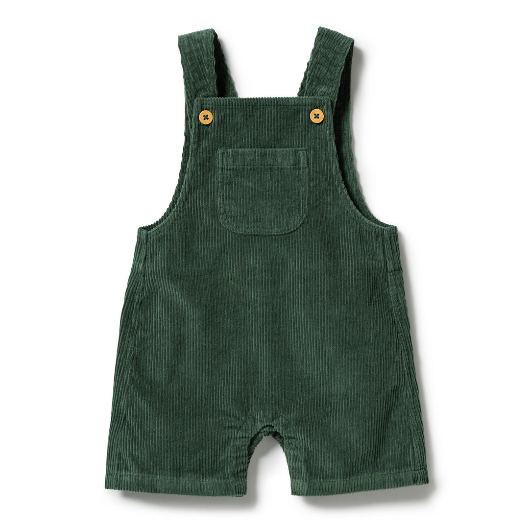 Wilson &amp; Frenchy Cord Overalls - Moss Green
