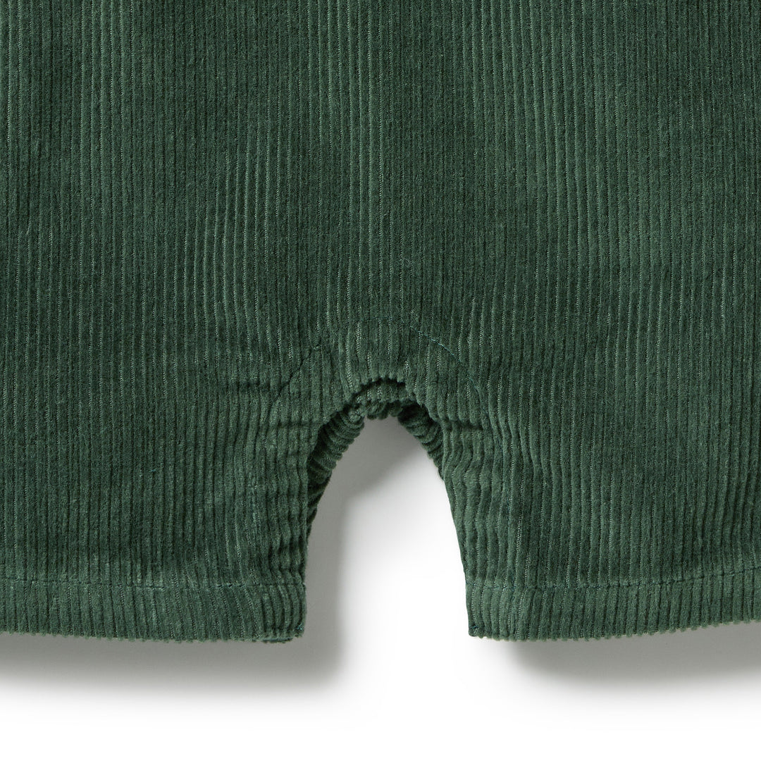 Wilson &amp; Frenchy Cord Overalls - Moss Green
