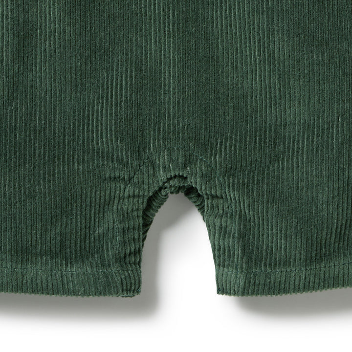Wilson &amp; Frenchy Cord Overalls - Moss Green