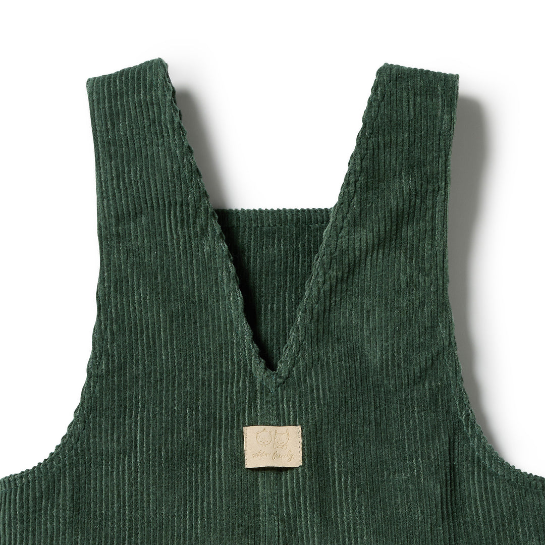 Wilson &amp; Frenchy Cord Overalls - Moss Green