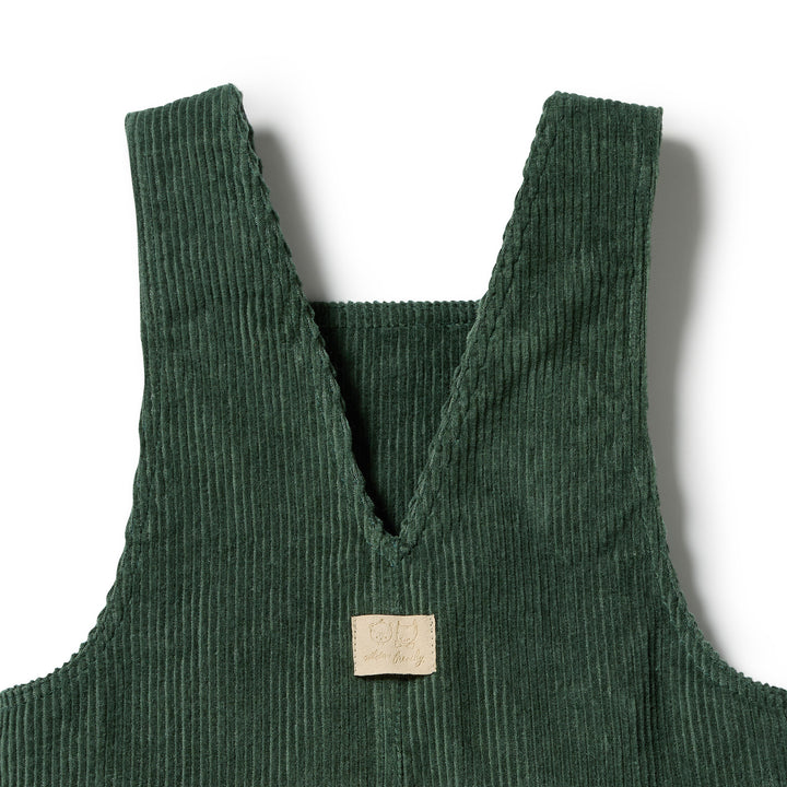 Wilson &amp; Frenchy Cord Overalls - Moss Green