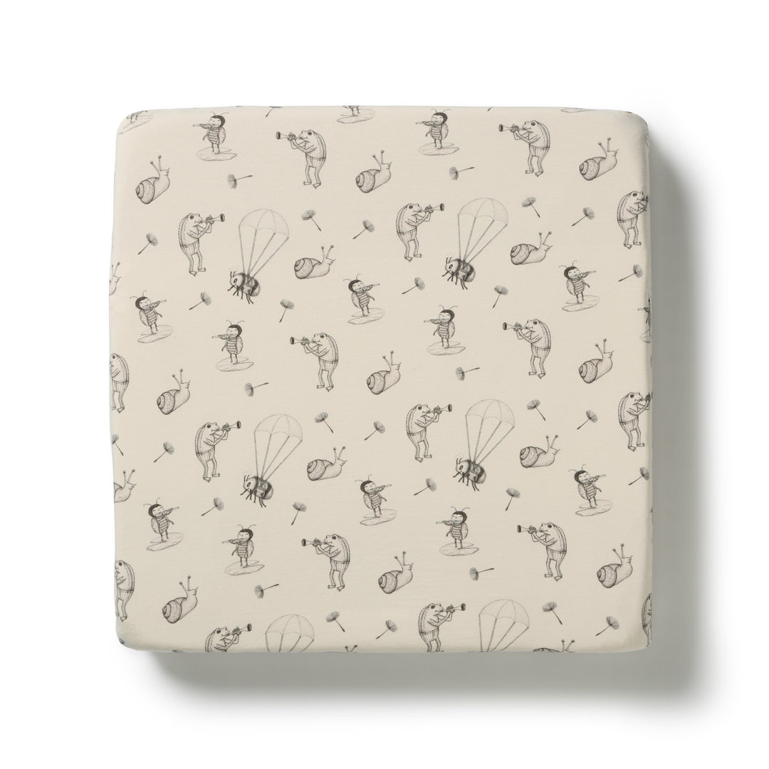 Wilson &amp; Frenchy Organic Cot Sheet - Whispering Willows