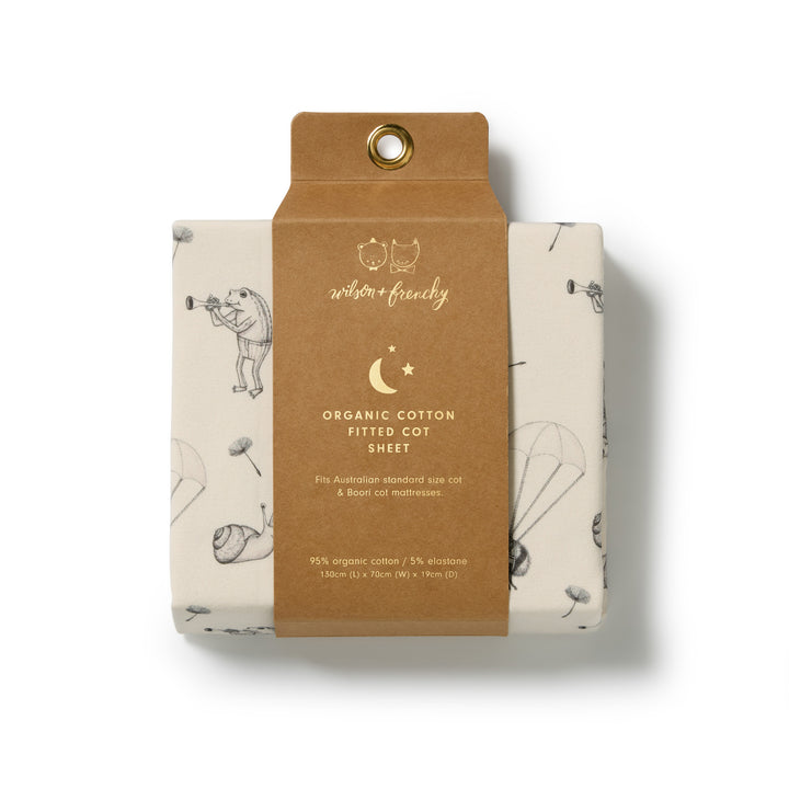 Wilson &amp; Frenchy Organic Cot Sheet - Whispering Willows