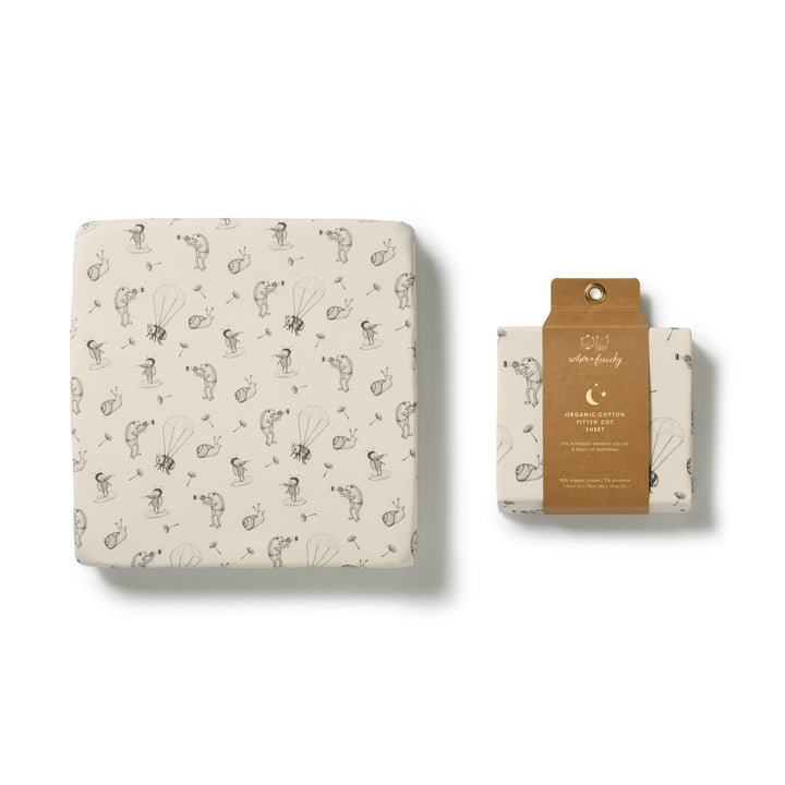 Wilson &amp; Frenchy Organic Cot Sheet - Whispering Willows