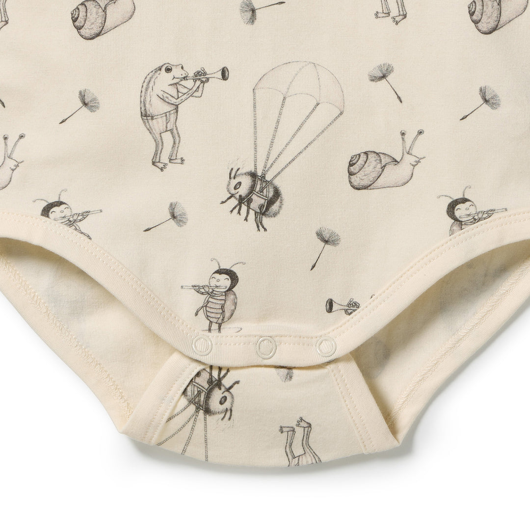 Wilson &amp; Frenchy Henley Bodysuit - Whispering Willows
