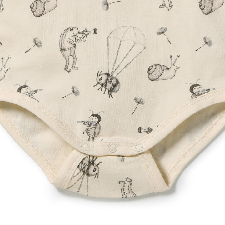 Wilson &amp; Frenchy Henley Bodysuit - Whispering Willows